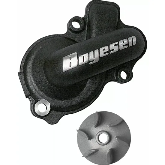 Комплект капак на водната помпа и работно колело BOYESEN COVER/IMP WATER PUMP Black