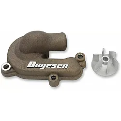 Комплект капак на водната помпа и работно колело BOYESEN COVER/IMP WATPUMP KTM Magnesium