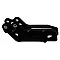 Водач за верига RACETECH YAMAHA WR 250 F (CG26) Black