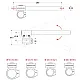 CLIP-ON кормило BARRACUDA 43mm
