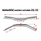 КОРМИЛО BARRACUDA HANDLEBAR 28/22 SILVER