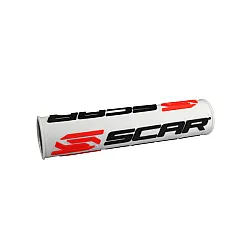 Гъба за кормило SCAR BAR PAD S2 WHITE