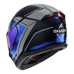 Каска SHARK SKWAL i3 RHAD - Черно / Сиво / Синьо