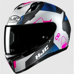 HJC C10 Aspa Blue/Pink MC28SF