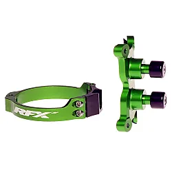 Holeshot система RFX Pro Series 2 L/Control Dual Button Green Honda/Kaw/Suzuki