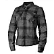 Icon Fallblock Flannel Дамска мото риза - Черна
