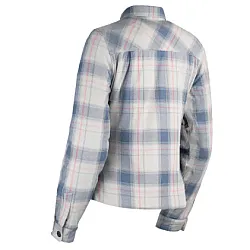 Icon Fallblock Flannel Дамска мото риза - Сива