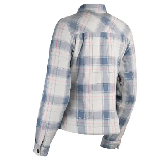 Icon Fallblock Flannel Дамска мото риза - Сива
