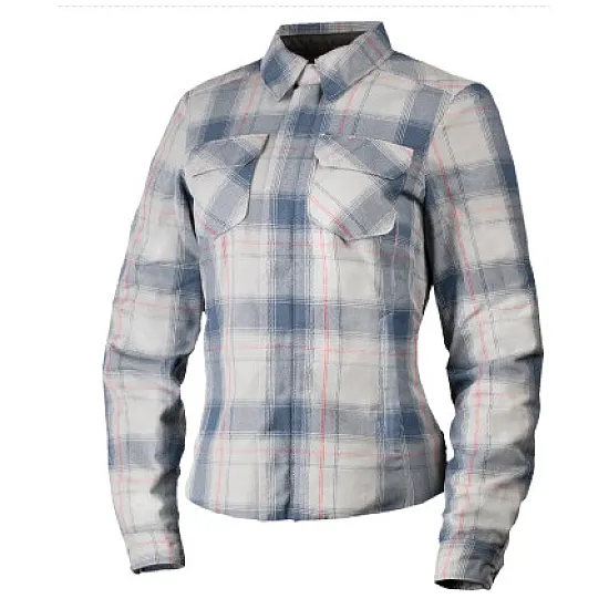 Icon Fallblock Flannel Дамска мото риза - Сива