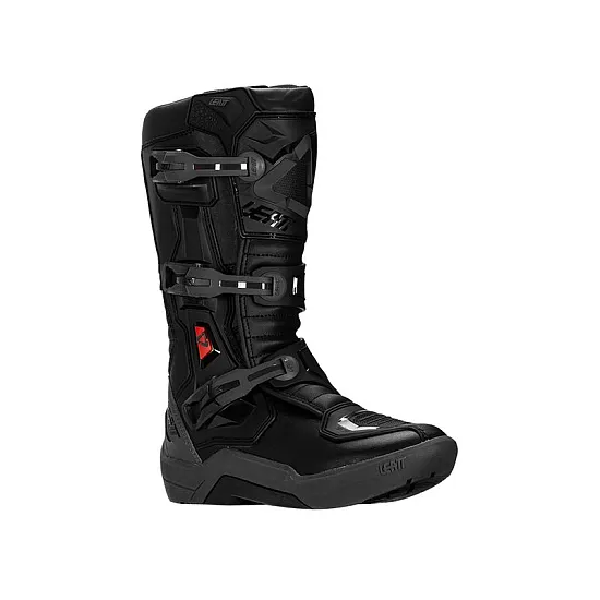 Leatt Moto 3.5 JR Stealth Детски Мотокрос Ботуши - Черен / Сив