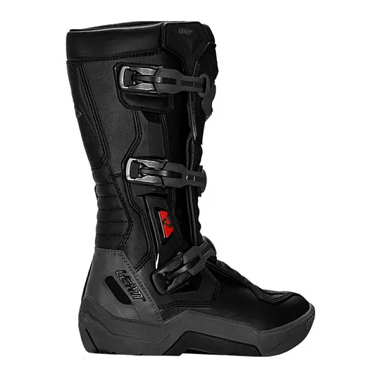 Leatt Moto 3.5 JR Stealth Детски Мотокрос Ботуши - Черен / Сив