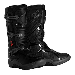 Leatt Moto 3.5 JR Stealth Детски Мотокрос Ботуши - Черен / Сив