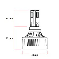 LED крушка за фар RACETECH 12V 32W