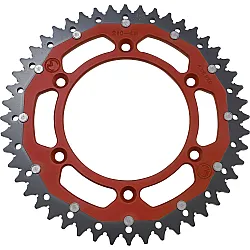 Двукомпонентно зъбно колело MOOSE 1210-210-48 RED