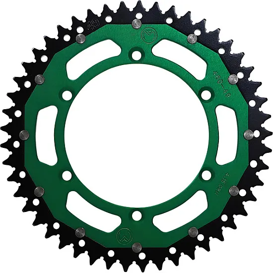 Двукомпонентно зъбно колело MOOSE 1210-460-50 GREEN