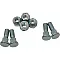 Комплект шпилки/гайки за джанти MOOSE RACING WHEEL STUD/NUT KIT MSE
