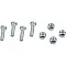 Комплект шпилки/гайки за колело MOOSE RACING WHEEL STUD/NUT KIT MSE