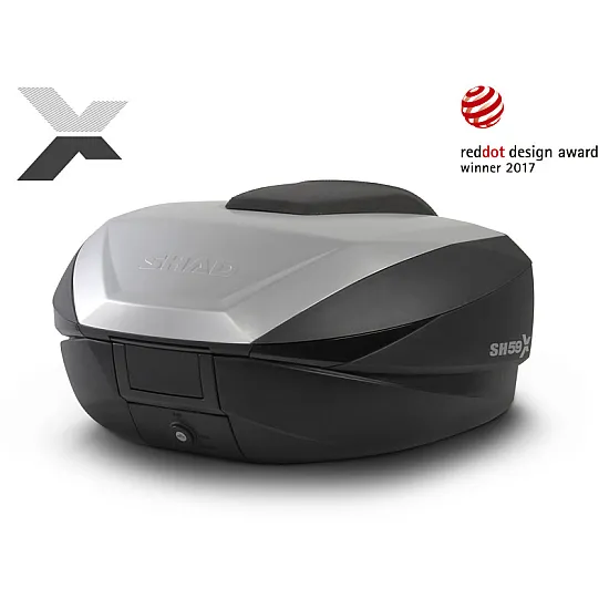 Мото куфар SHAD SH59X ALUMINIUM