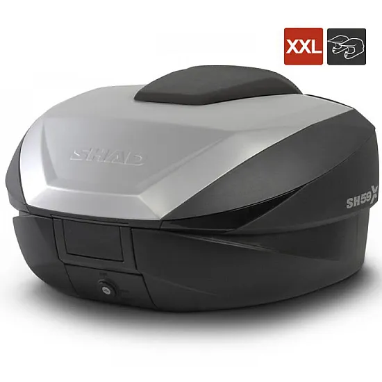 Мото куфар SHAD SH59X ALUMINIUM