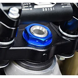 Гайка/Болт за трипътник SCAR за KAWASAKI BLUE