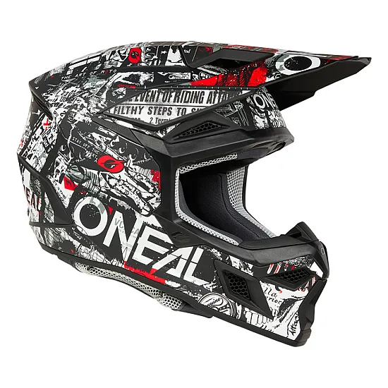 O'Neal 3 Series Attack Black/White V.25