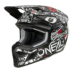 O'Neal 3 Series Attack Black/White V.25