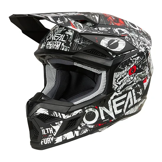 O'Neal 3 Series Attack Black/White V.25