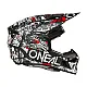O'Neal 3 Series Attack Black/White V.25