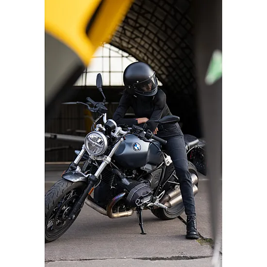 Pando Moto Kaya Slim Grey - Slim - Fit Armalith® Дамски Мото Дънки