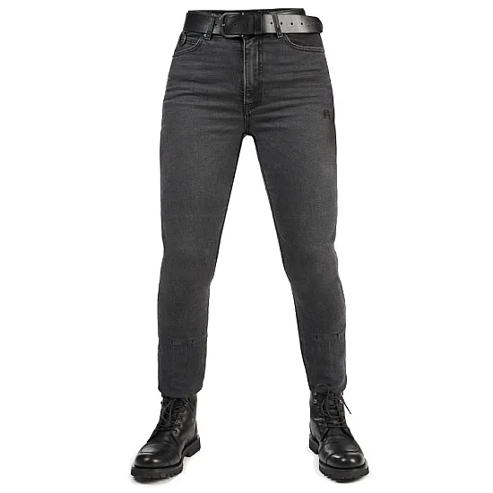 Pando Moto Kaya Slim Grey - Slim - Fit Armalith® Дамски Мото Дънки
