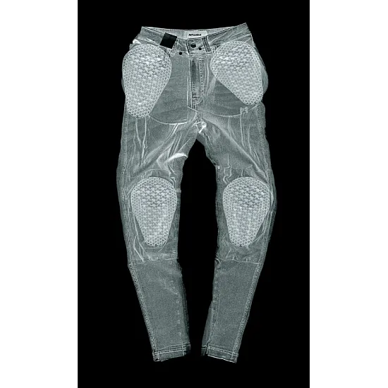 Pando Moto Kusari Cor 02 - Skinny - Fit Cordura® - Long Дамски Мото Дънки