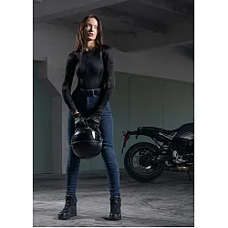Pando Moto Kusari Cor 02 - Skinny - Fit Cordura® Дамски Мото Дънки