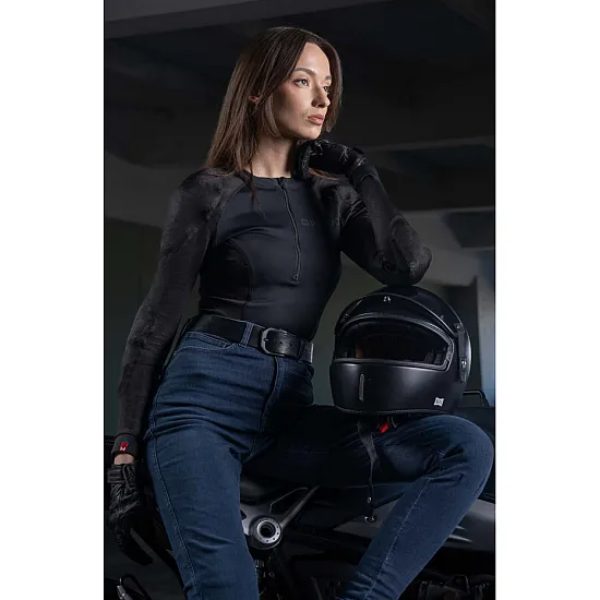 Pando Moto Kusari Cor 02 - Skinny - Fit Cordura® Дамски Мото Дънки