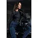 Pando Moto Kusari Cor 02 - Skinny - Fit Cordura® Дамски Мото Дънки