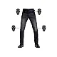 Pando Moto Robby Black - Slim - Fit Cordura®