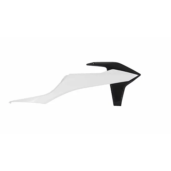 Пластмасови капаци за радиатор RACETECH Radiator Cover KTM 20-23 (White/Black)