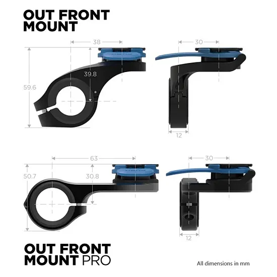 Система за монтаж QUAD LOCK Bike Out Front Mount