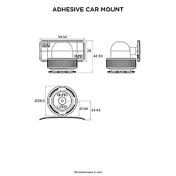 Стойка за автомобилно табло QUAD LOCK Dashboard Phone Mount