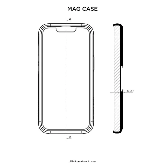 Калъф за телефон QUAD LOCK MAG iPhone 13