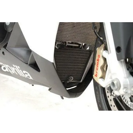 Протектор за радиатор R&G RACING Aluminium Radiator guard - Aprilia Tuono 11-14 / RSV4