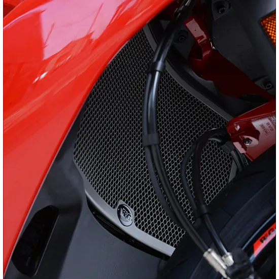 Протектор за радиатор R&G Racing Aluminium Radiator guard - RED Ducati Supersport 937 17-24