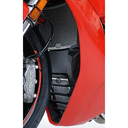 Протектор за радиатор R&G Racing Aluminium Radiator guard - RED Ducati Supersport 937 17-24