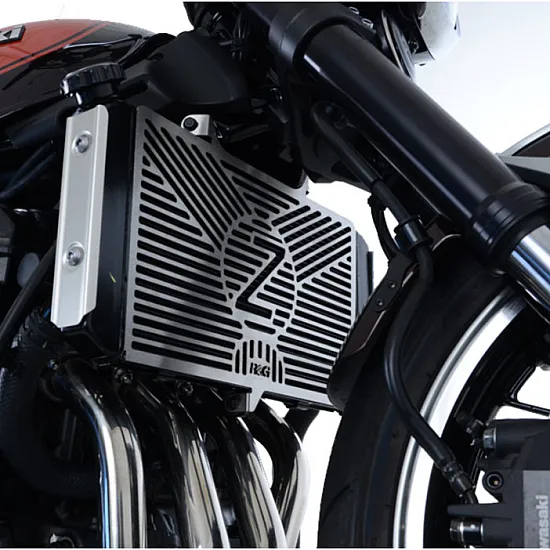 Протектор за радиатор R&G RACING Branded Radiator Guard Stainless Steel Kawasaki Z900 RS 18-20