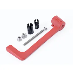 Протектори за кормило R&G RACING Moulded Lever Guard - RED Aprilia RS660 20-24