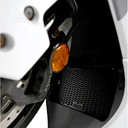 Протектор за маслен радиатор R&G RACING Pro Oil Cooler Guard Alluminium - Black Suzuki Hayabusa 08-26