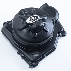 Протектор за двигател R&G RACING Race Series Black Right Engine Case Protection Cover Aprilia Tuono V4 11-15