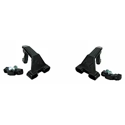 Монтажен комплект за протектори за кормило RACETECH Mounting Kit HP1/HP2 Handguard Black
