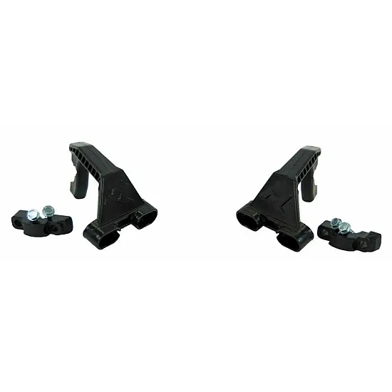 Монтажен комплект за протектори за кормило RACETECH Mounting Kit HP1/HP2 Handguard Black
