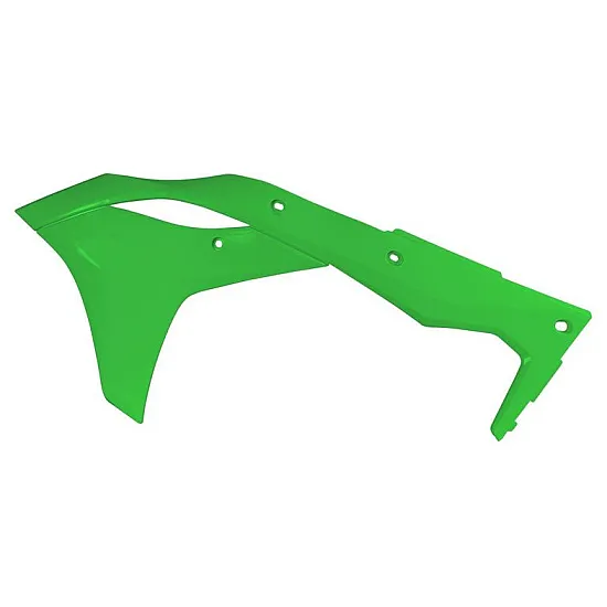 Пластмасови капаци за радиатор RACETECH Radiator Covers Green Kawasaki KX250F 17-19