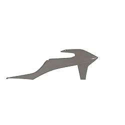 Пластмасови капаци за радиатор RACETECH Radiator Cover KTM 19-22 / 20-23 (Grey)